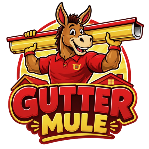 Gutter Mule — cartoon mule mascot logo